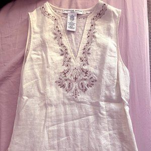 Josephine Chaus Off-White Blouse